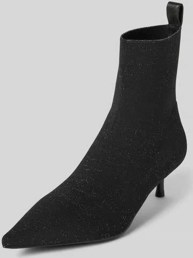 Marc Cain Laarsjes Collecties Romantic Treasures Stiletto instaplaarzen enkellaars met Kitten Heel - Foto 2
