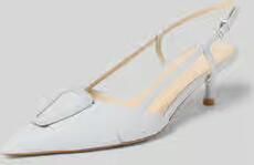 Marc Cain Bags & Shoes Pumps van echt leer met logodetail