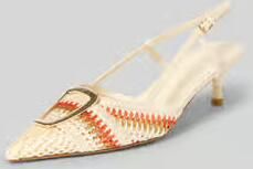 Marc Cain Bags & Shoes Pumps van leer met naaldhak