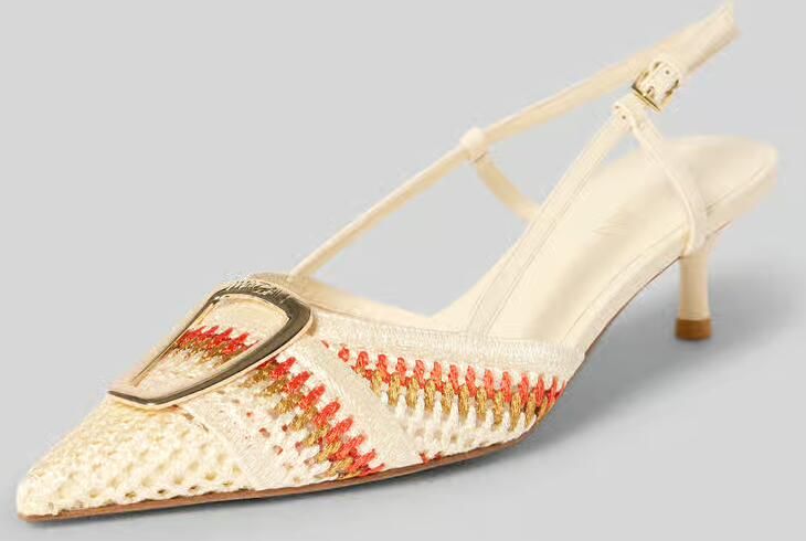 Marc Cain Bags & Shoes Pumps van leer met naaldhak