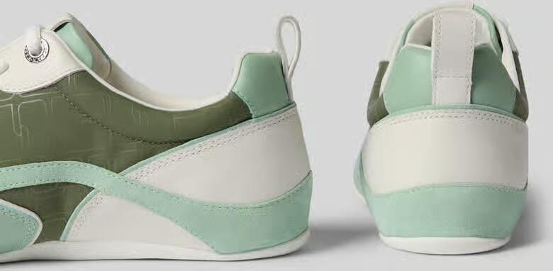 Marc Cain Bags & Shoes Sneakers met vetersluiting in retrolook - Foto 2