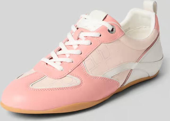 Marc Cain Bags & Shoes Sneakers met vetersluiting in retrolook