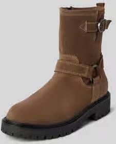 Marc O'Polo Bikerboots van zacht suède