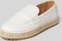 Marc O'Polo Leren espadrilles met schachtbrug model 'Gem' - Thumbnail 2