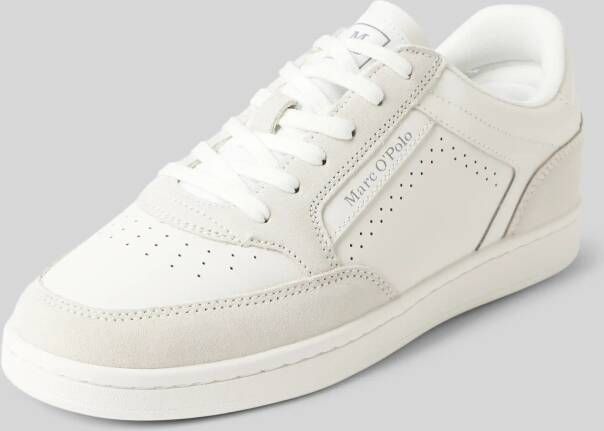 Marc O'Polo Leren sneakers met labelopschrift model 'Violeta' - Foto 3