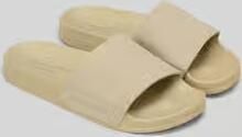 Marc O'Polo Badslippers met labelreliëf