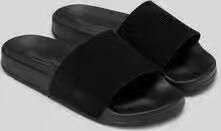 Marc O'Polo Badslippers met labelreliëf