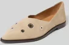 Marc O'Polo Ballerina van suède model 'CAMILLA 5B'