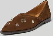 Marc O'Polo Ballerina van suède model 'CAMILLA 5B'