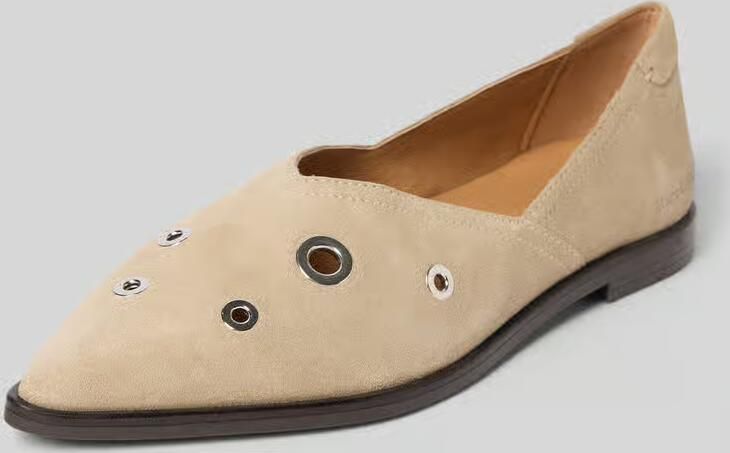 Marc O'Polo Ballerina van suède model 'CAMILLA 5B'