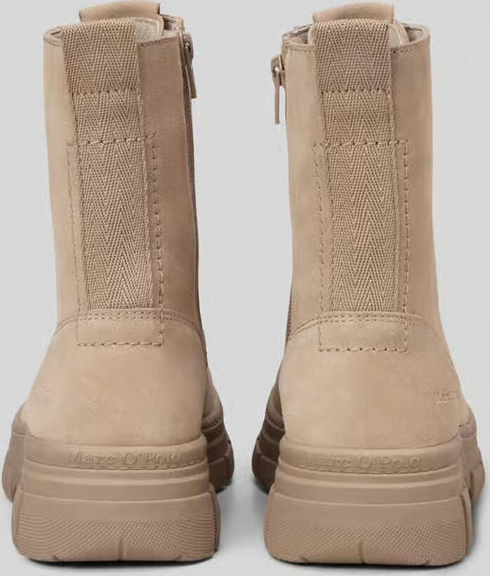 Marc O'Polo Boots van runder suède met profielzool model 'Josy 2' - Foto 2