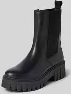 Marc O'Polo Chelsea boots van echt leer met label in reliëf model 'Vala 5'
