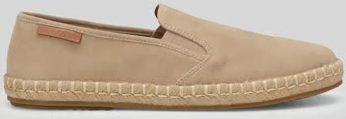 Marc O'Polo Espadrilles van echt leer met logopatch - Foto 2