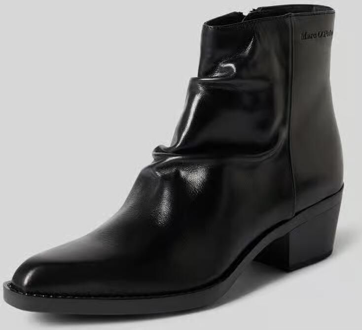 Marc O'Polo Laarsjes van echt kalfsleer model 'Rodeo 2'