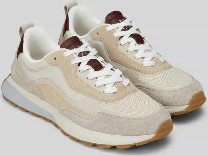 Marc O'Polo Low-top-sneakers van echt leer