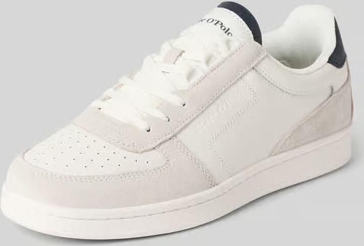 Marc O'Polo Low Top sneakers van echt rundleer