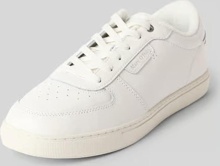 Marc O'Polo Low-top sneakers van echt rundleer
