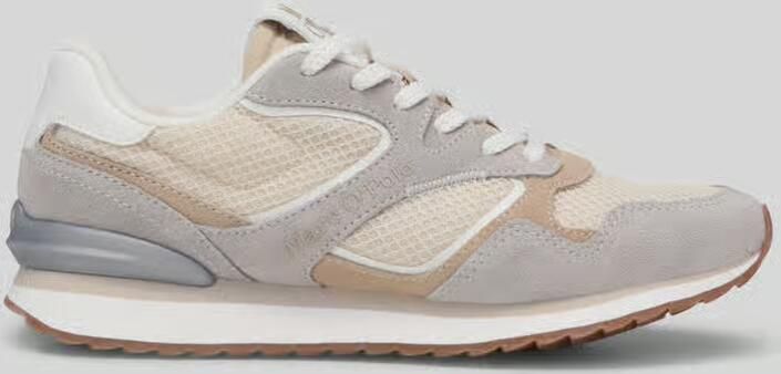 Marc O'Polo Low top sneakers van leer en gerecycled polyester model 'MAXIMA' - Foto 2