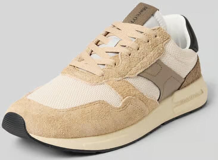 Marc O'Polo Low-top sneakers van leermix