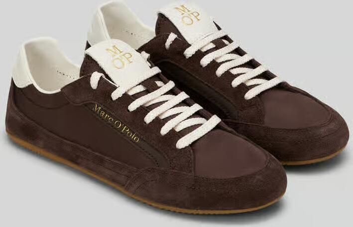 Marc O'Polo sneakers van echt leer - Foto 2