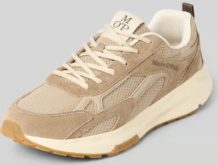 Marc O'Polo Sneakers van echt rundleer