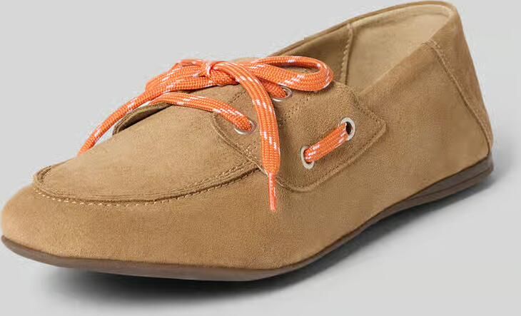 Marc O'Polo Veterschoenen van suède Model 'SIANA 2B'