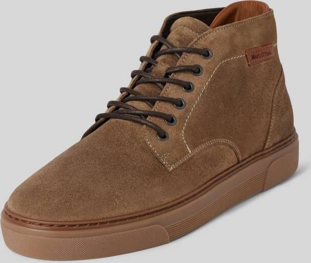MARC O POLO Platte lage schoenen met leren lusje