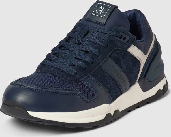 Marc O'Polo Sneakers van leermix
