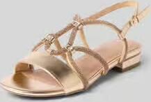 Marco tozzi Sandalen met all-over siersteentjes