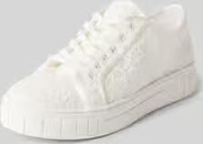 Marco tozzi Sneakers met kant en licht geprofileerde zool