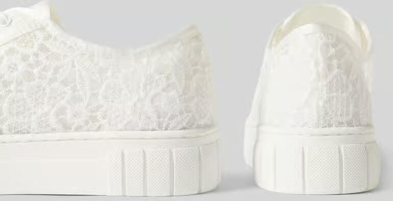 Marco tozzi Sneakers met kant en licht geprofileerde zool - Foto 2