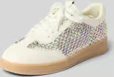 Marco tozzi sneakers met strass-steentjes