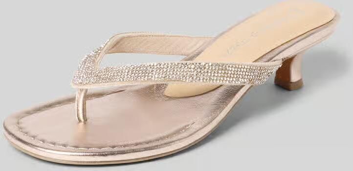 Marco tozzi Teenslipper met kittenhak