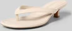 Marco tozzi Teenslippers van leer met naaldhak