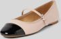 Michael Kors Roze Leren Ballet Platte Schoen Pink Dames - Thumbnail 3