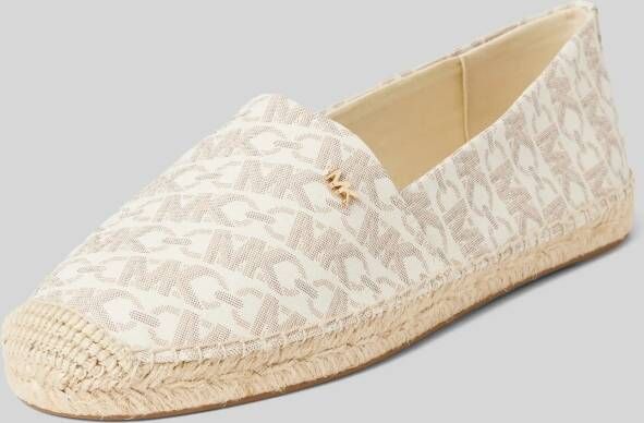 MICHAEL Kors Espadrilles met all-over labelmotief model 'KENDRICK'