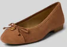 MICHAEL Kors Ballerina van echt leer model 'Piper'