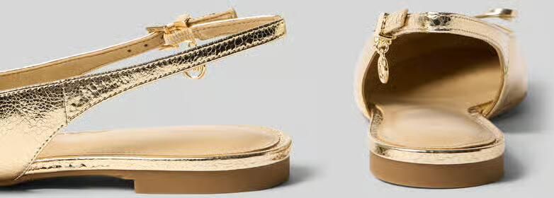 MICHAEL Kors Ballerina van leermix model 'Piper' - Foto 2