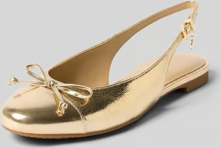MICHAEL Kors Ballerina van leermix model 'Piper'