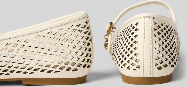 MICHAEL Kors Ballerina's van echt leer model 'NELLIE' - Foto 2