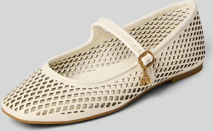 MICHAEL Kors Ballerina's van echt leer model 'NELLIE'