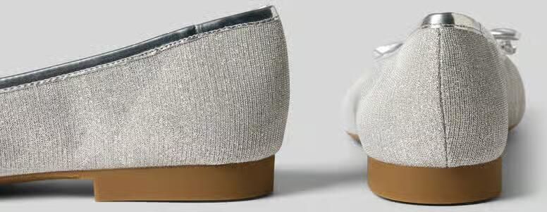 MICHAEL Kors Ballerina's van leermix met logodetail model 'Piper' - Foto 2