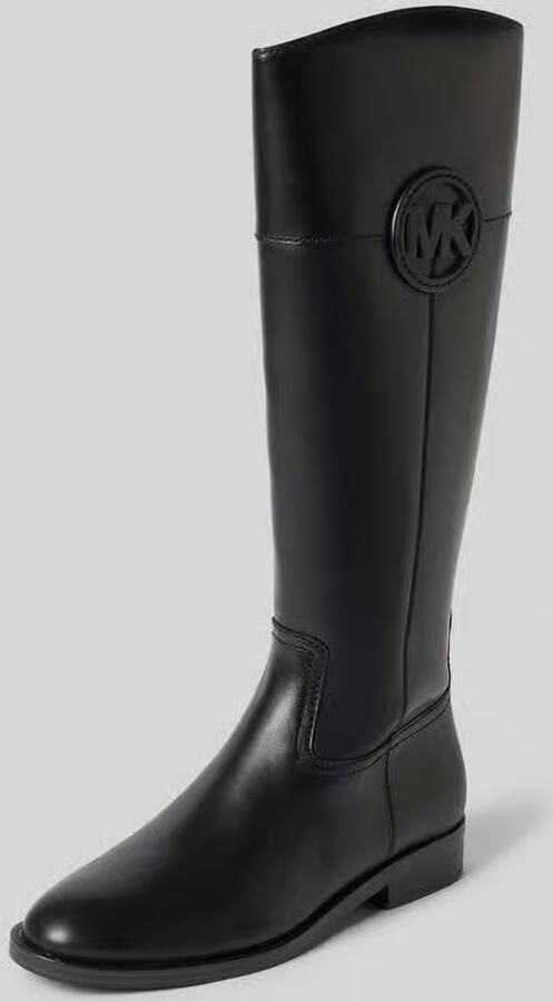 MICHAEL Kors Laars van leer met labeldetail model 'KIMMEE'