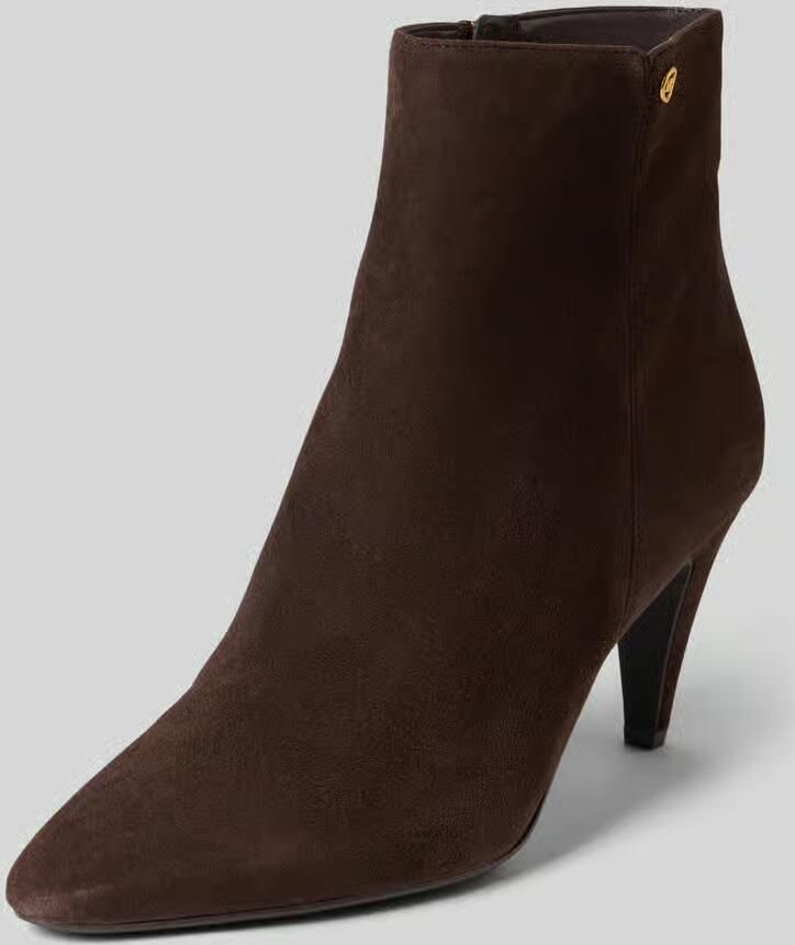 MICHAEL Kors Laarsje van runder suède met logodetail