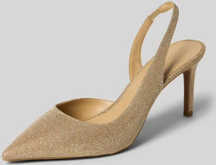 MICHAEL KORS Gouden Slingbacks Alina Flex Sling Pump - Foto 7