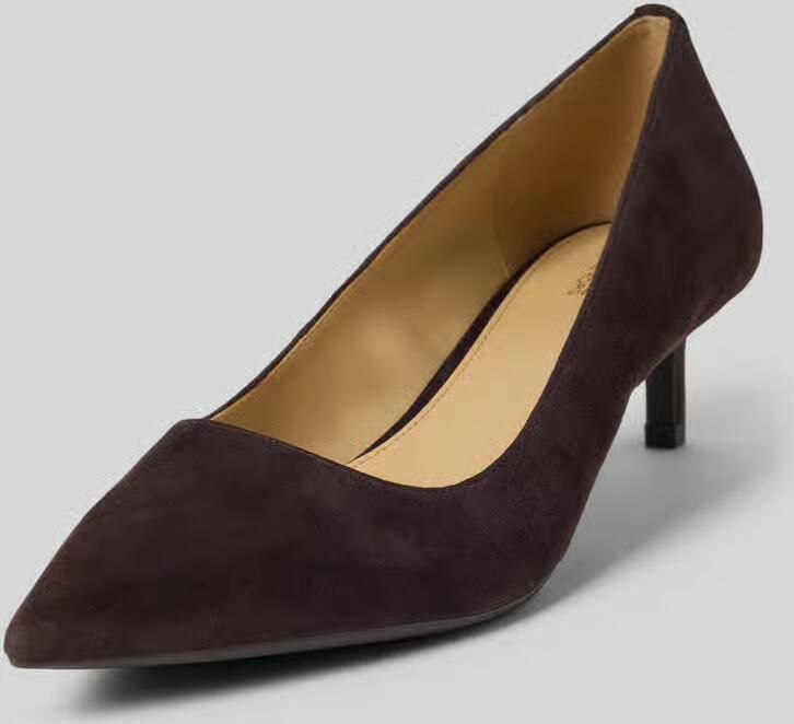 Michael Kors Hoge hakken Alina Flex Kitten Pump in bruin - Foto 3