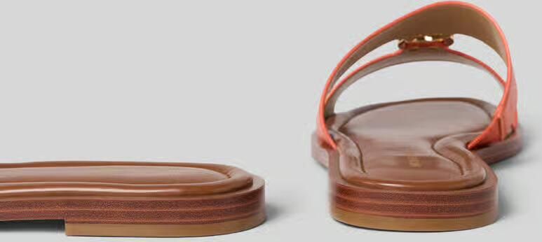 MICHAEL Kors Sandaaltjes van leer met labelapplicatie model 'ERIN' - Foto 2