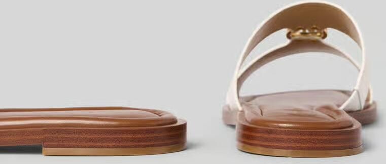 MICHAEL Kors Sandaaltjes van leer met labelapplicatie model 'ERIN' - Foto 2