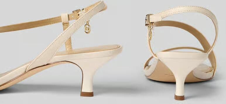 MICHAEL Kors Sandaaltjes van leer model 'JAIDA KITTEN' - Foto 2