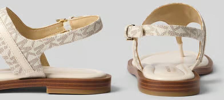 MICHAEL Kors Teenslippers met bevestigingsriempjes model 'MANDY' - Foto 5